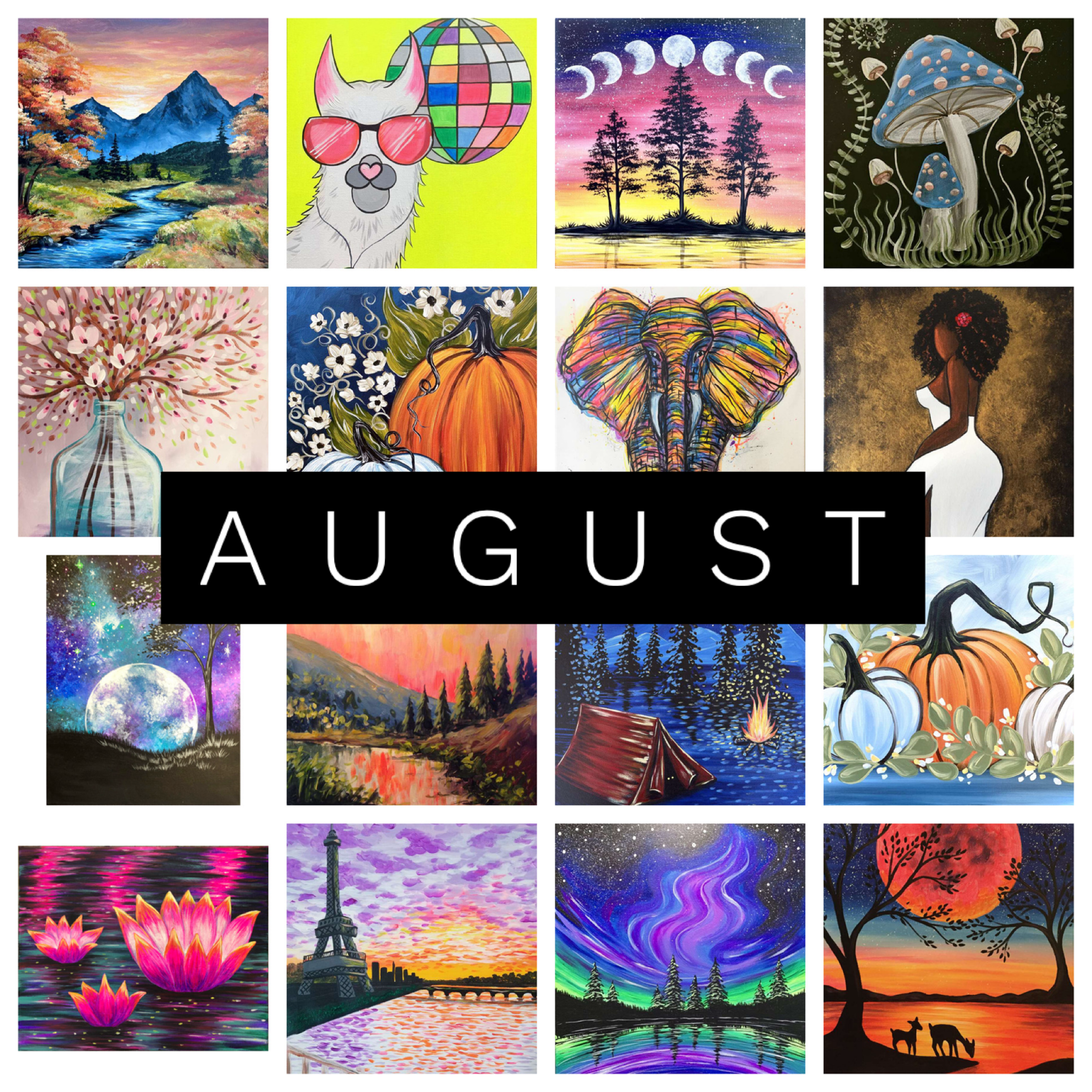 Discover Your Inner Artist: Paint and Sip Classes at Pinot's Palette West Chester This August!